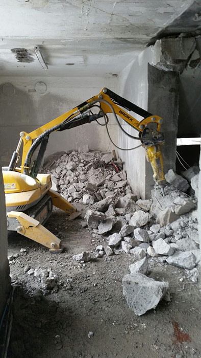 Abbruchroboter BROKK 100