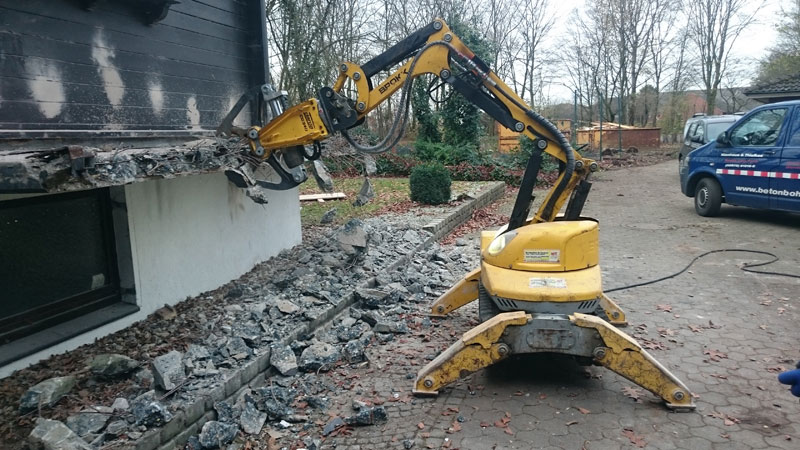 Einsatzfoto abbruchroboter brokk 100