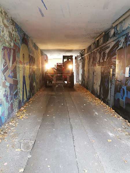 Einsatzfoto bunker umbau
