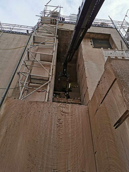 Einsatzfoto bunker umbau