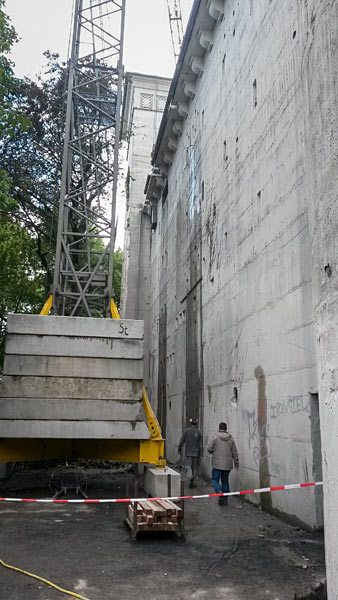 Einsatzfoto bunker umbau