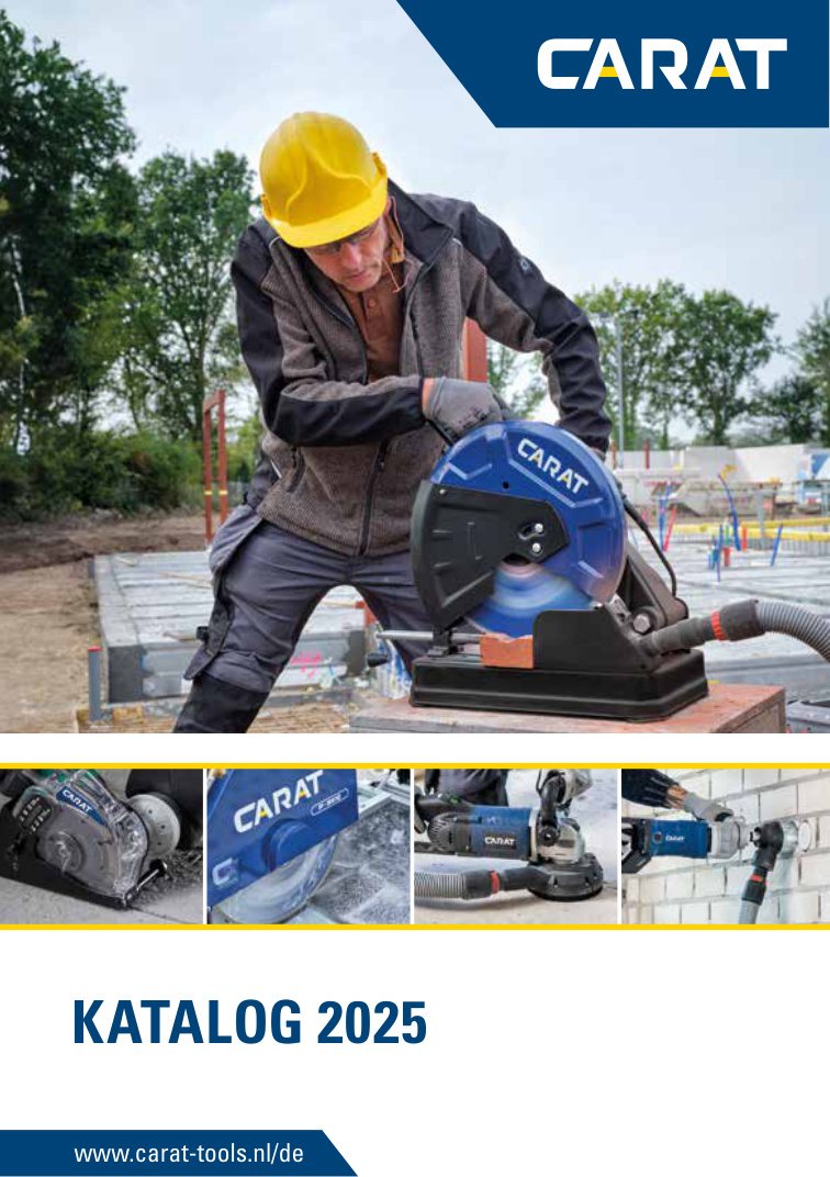 Titelblatt CARAT Katalog 2025