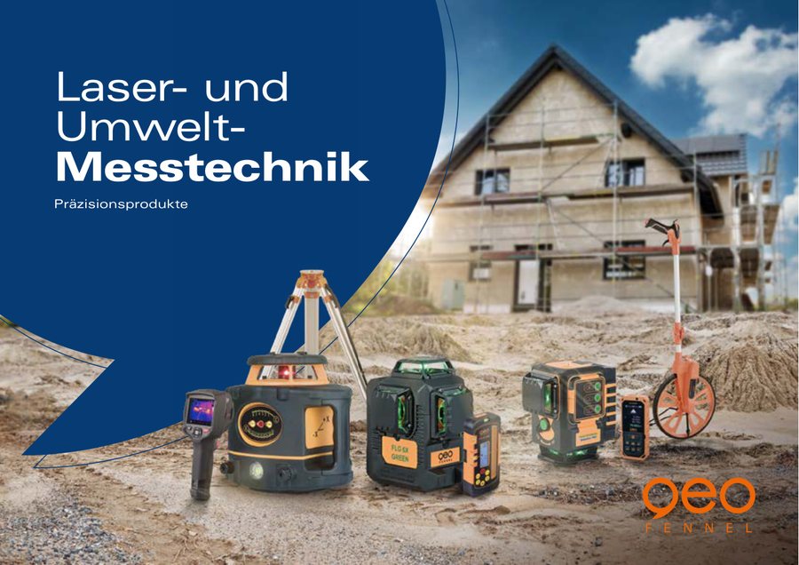 Titelblatt geo-FENNEL Katalog 2024