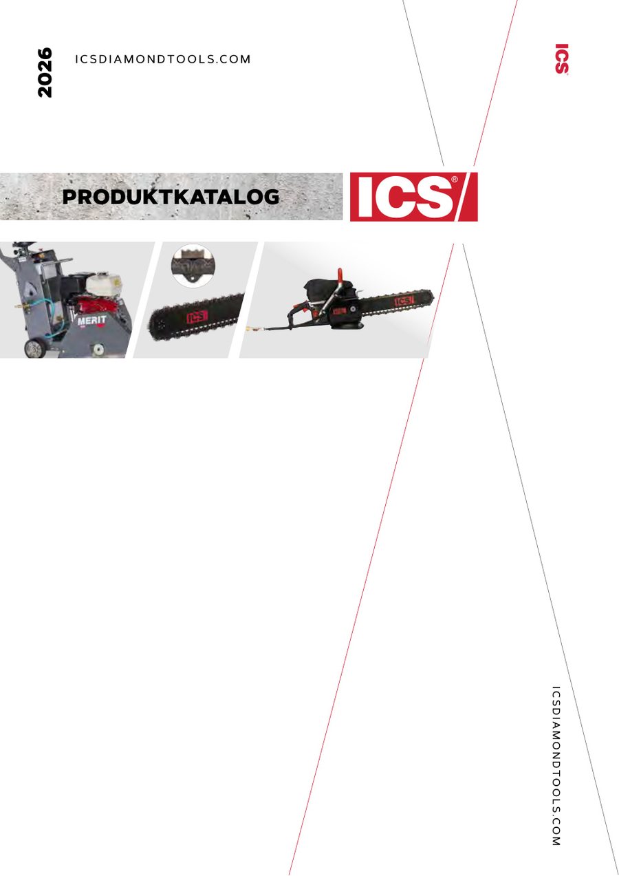 Titelblatt ICS Produktkatalog 2026