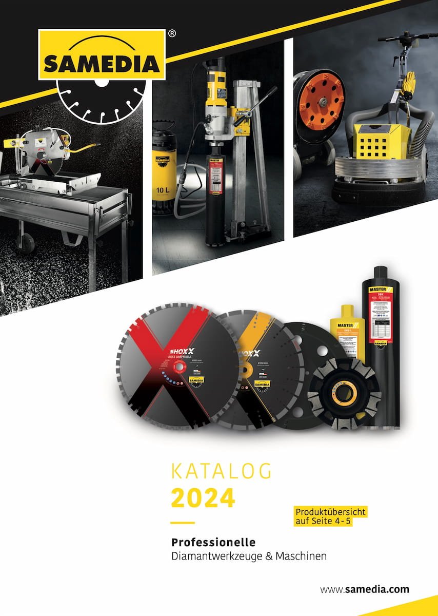 Titelblatt SAMEDIA Hauptkatalog 2024