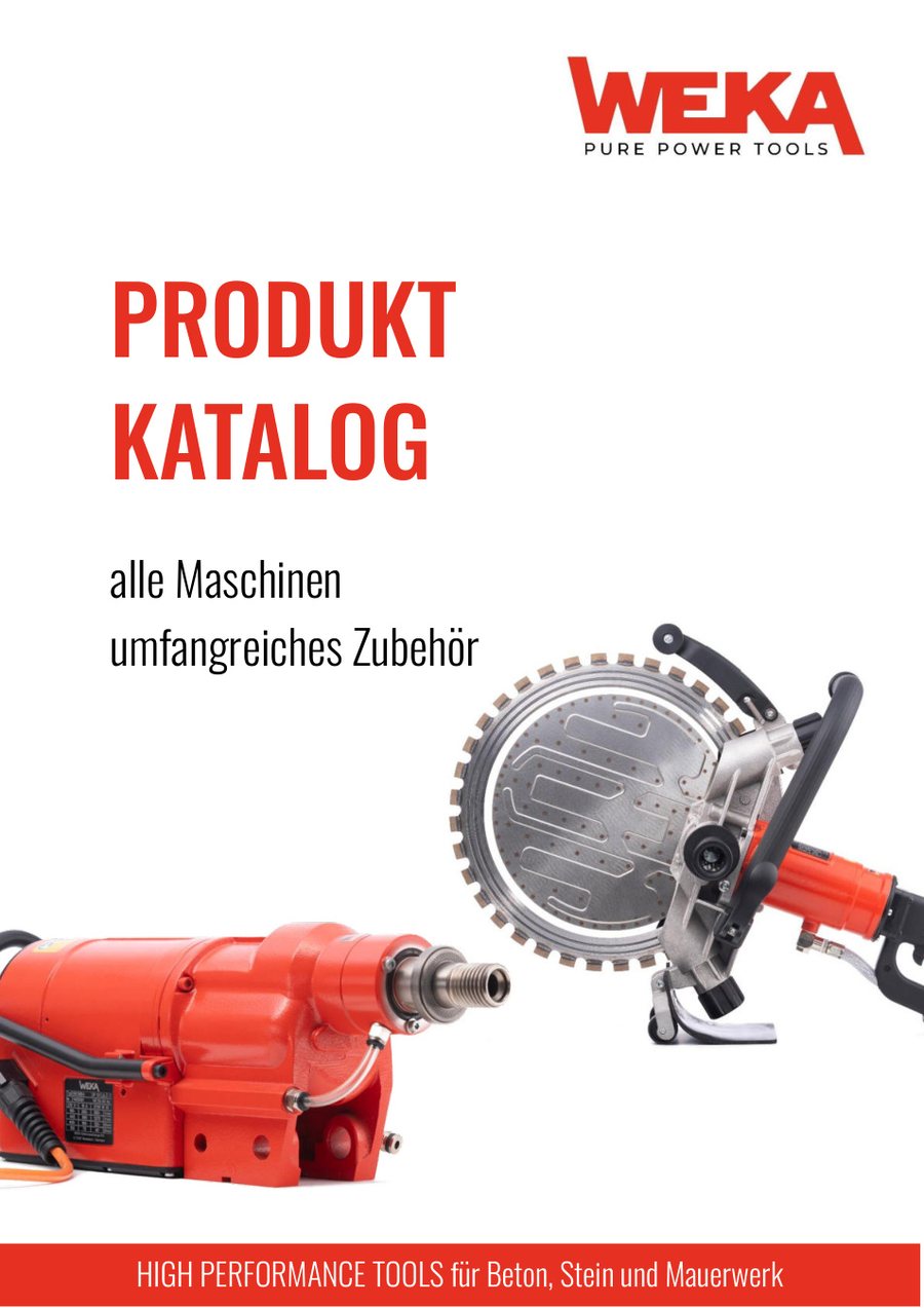 Titelblatt WEKA Produktkatalog