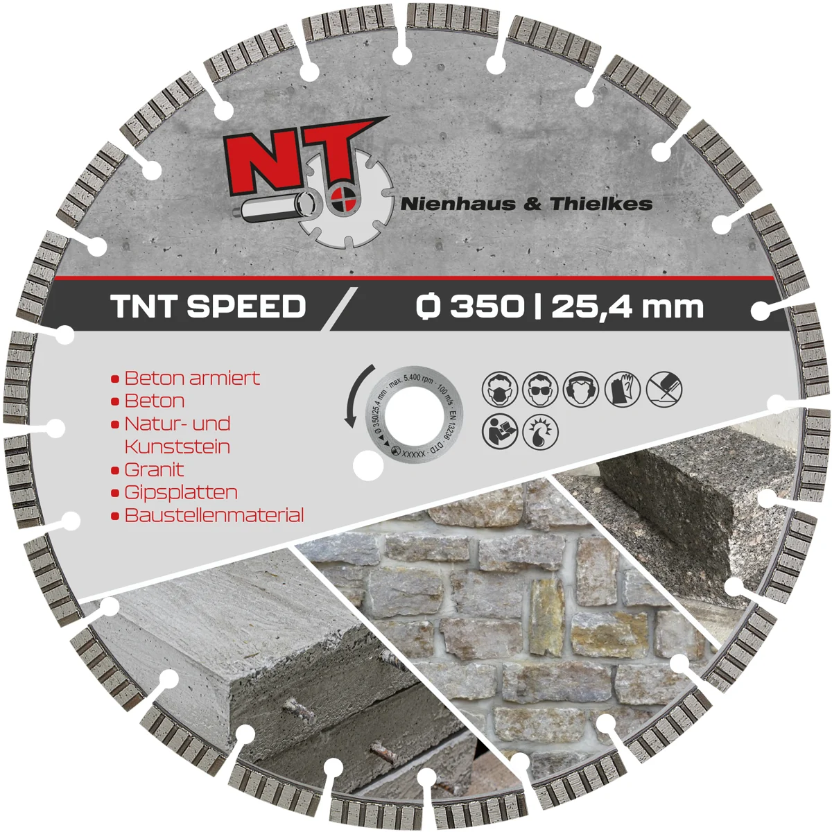 Diamanttrennscheibe TNT Speed